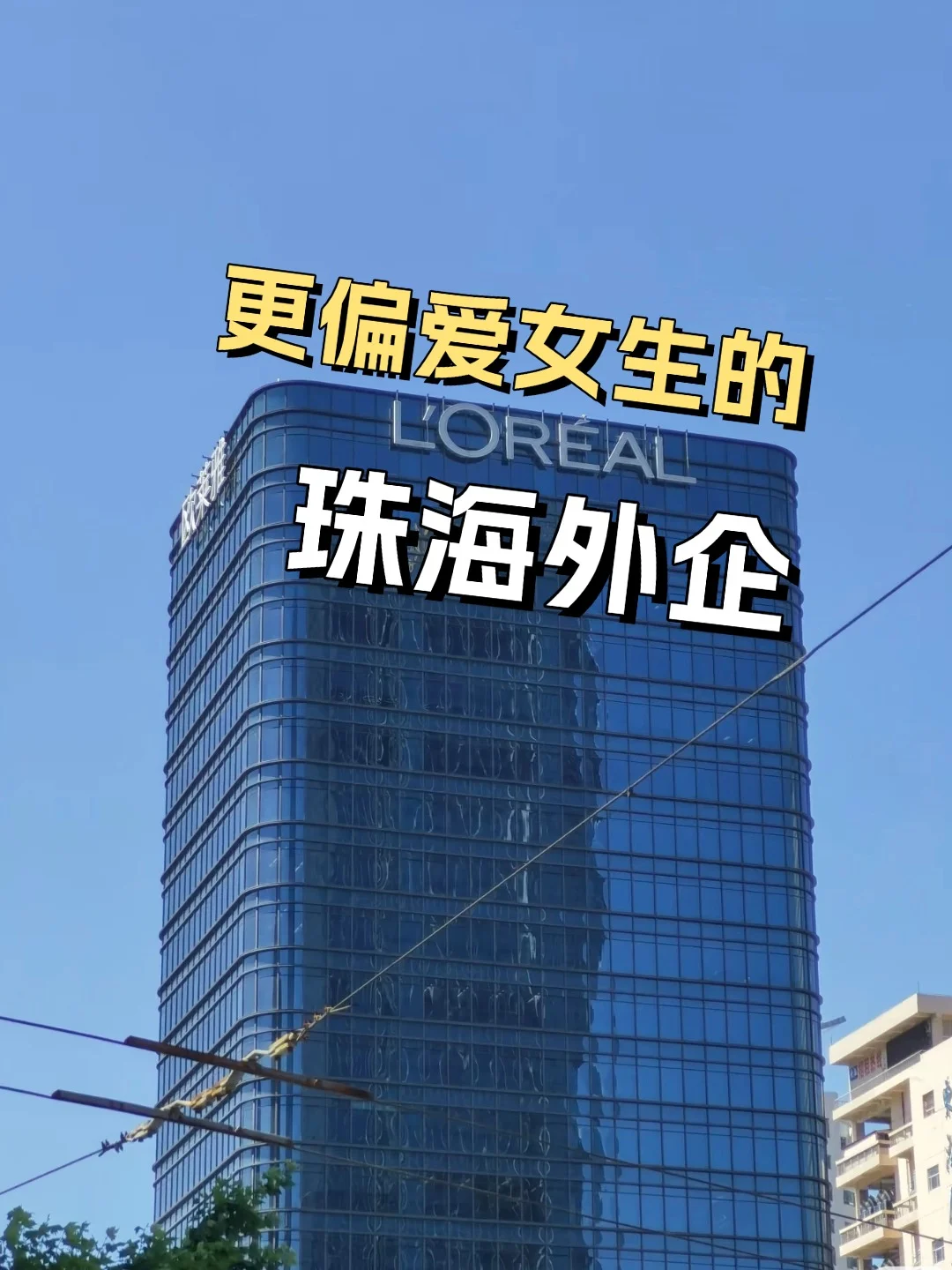?更偏爱女生的——珠海外企