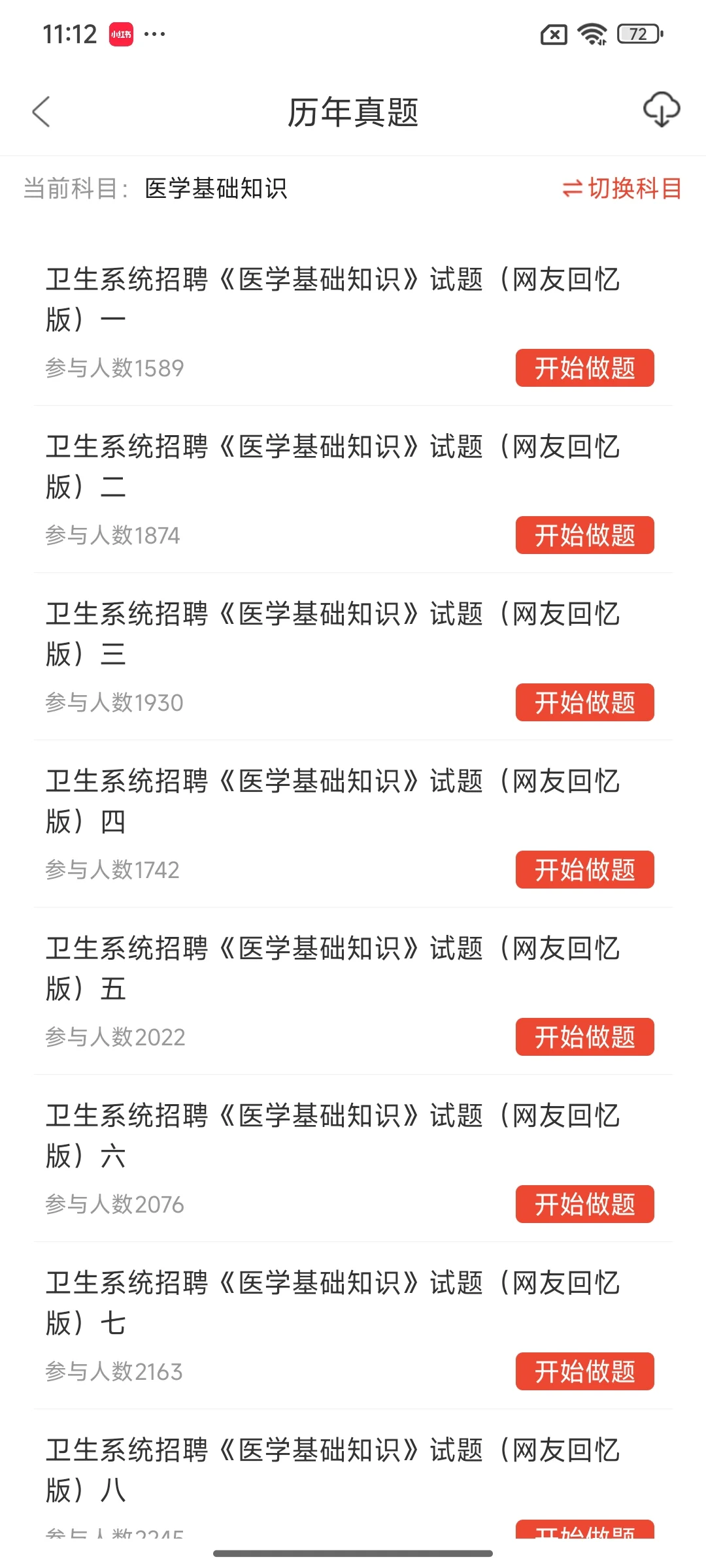 提醒一下参加仁寿县卫健委招聘的人