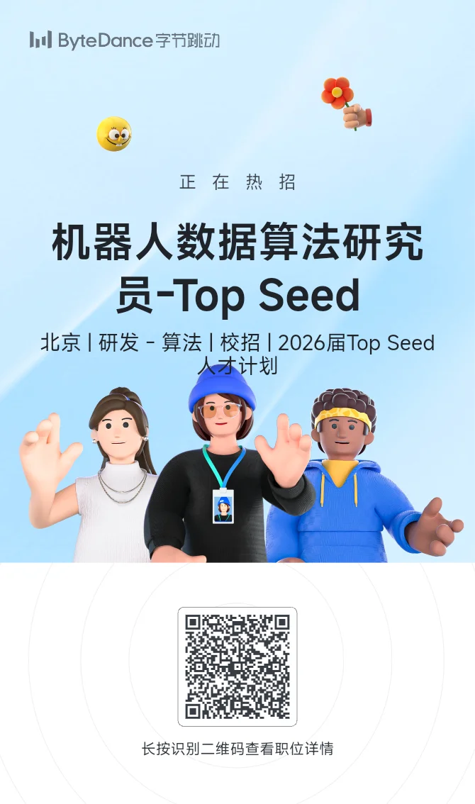 字节Top Seed机器人方向