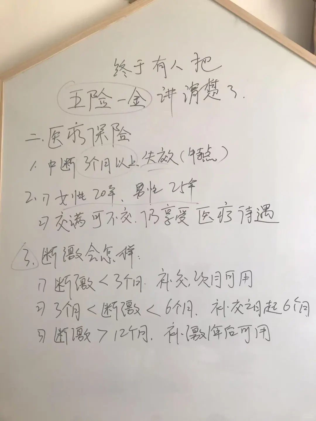 手写整理的五险一金，终于讲明白了