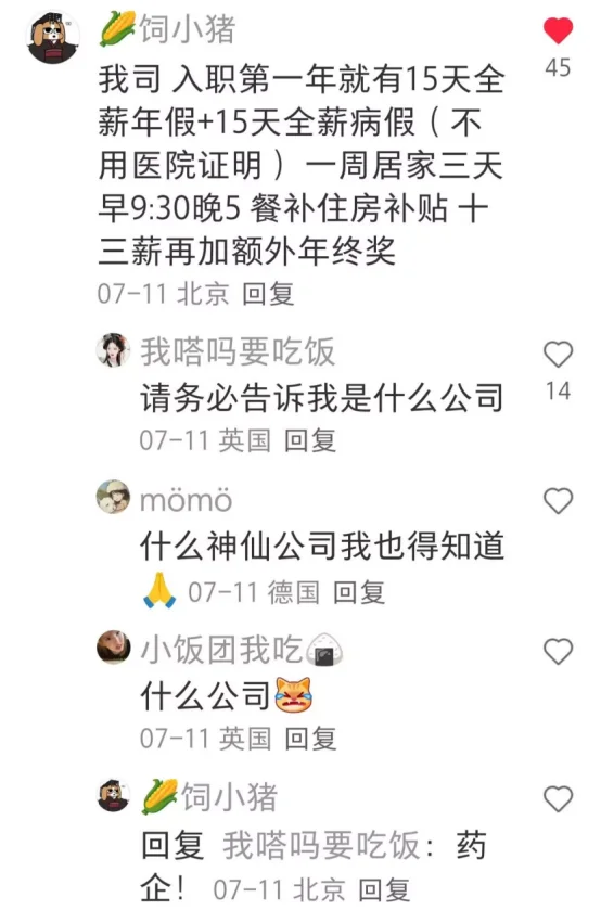 留子在XHS扒到的神仙外企,醍醐灌顶