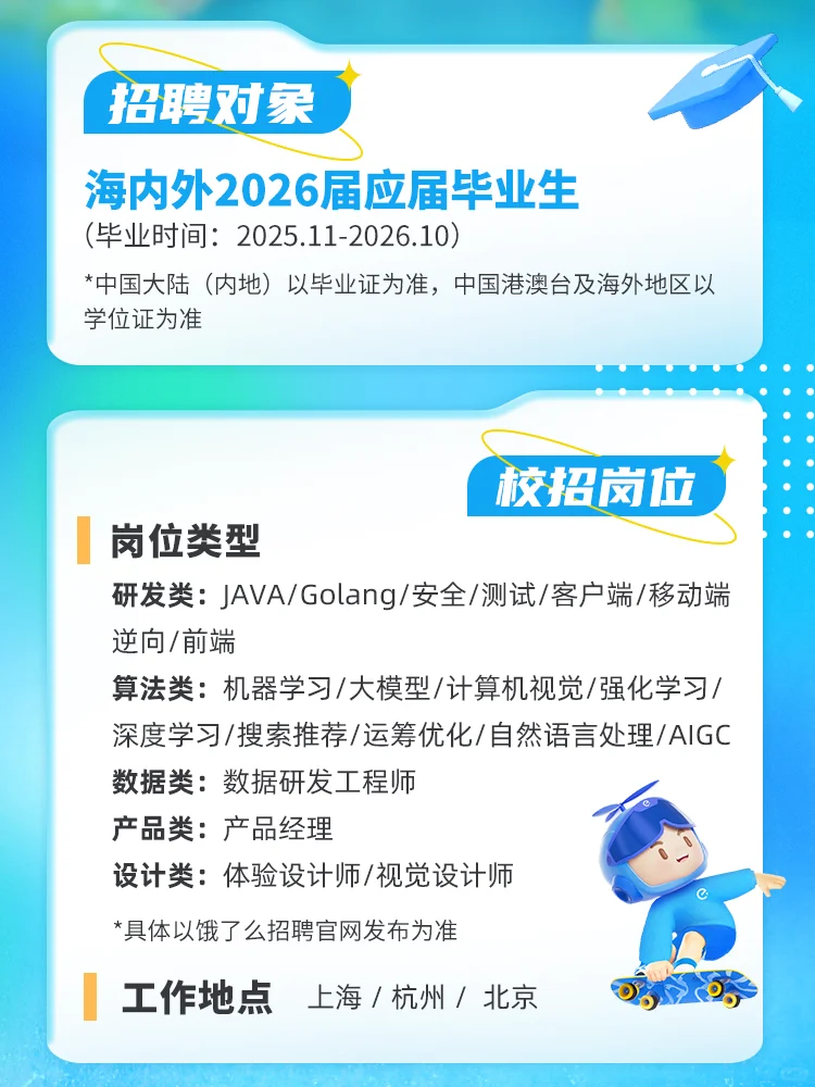 饿了么秋季2026届应届生招聘正式启动?