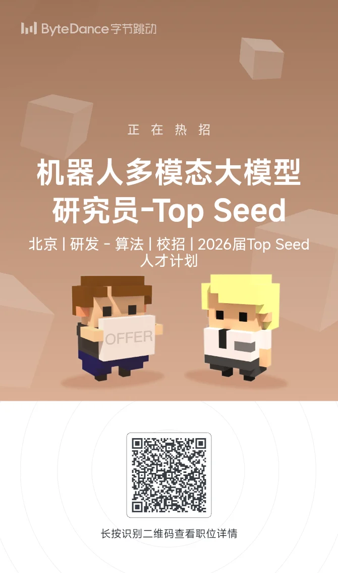字节Top Seed机器人方向