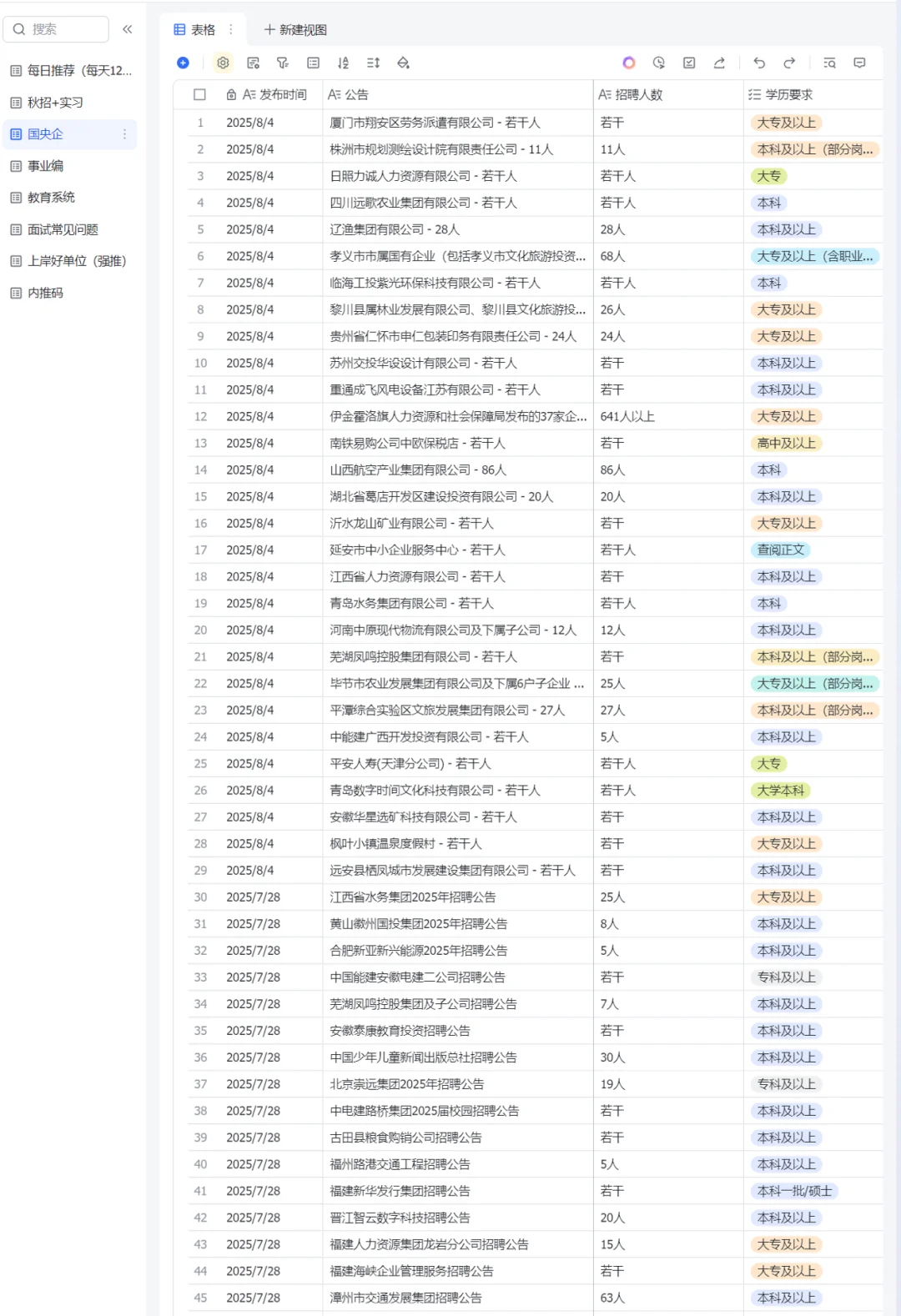 本周秋招无敌热闹