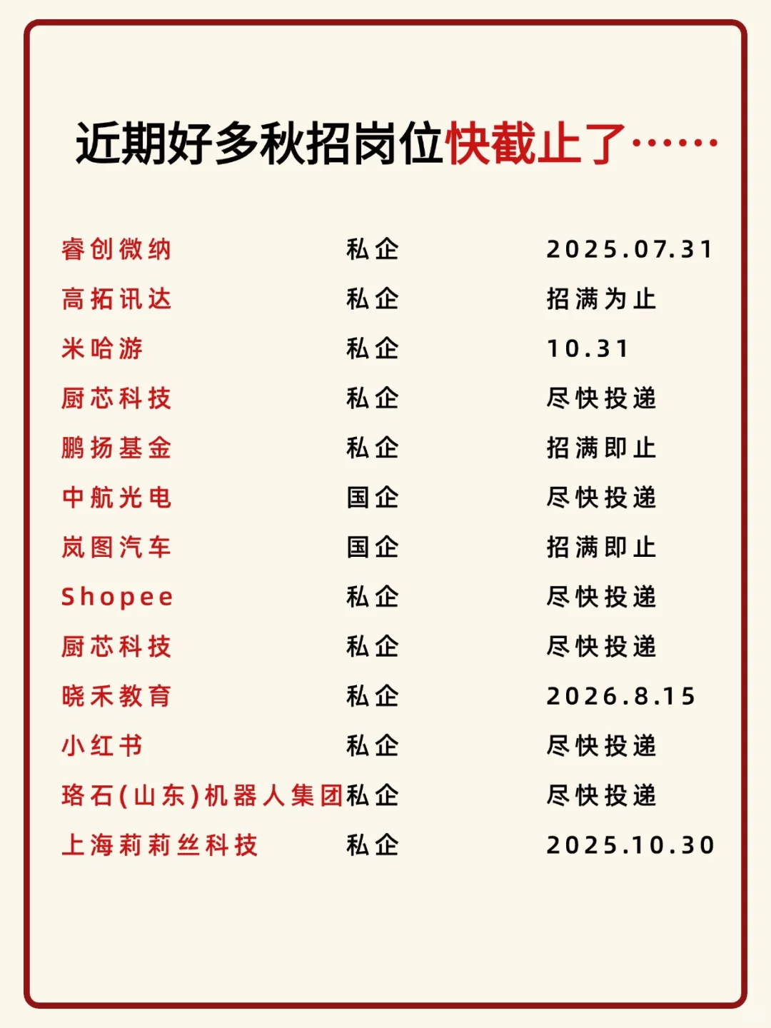 我去，央国企秋招已经开了200多家了吗‼️