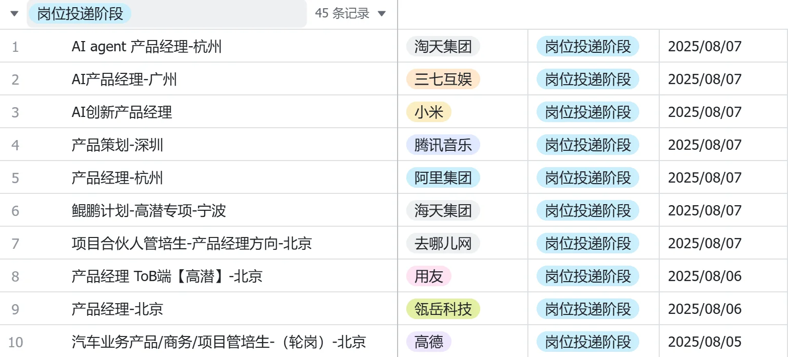 【26届校招】再投10个岗位