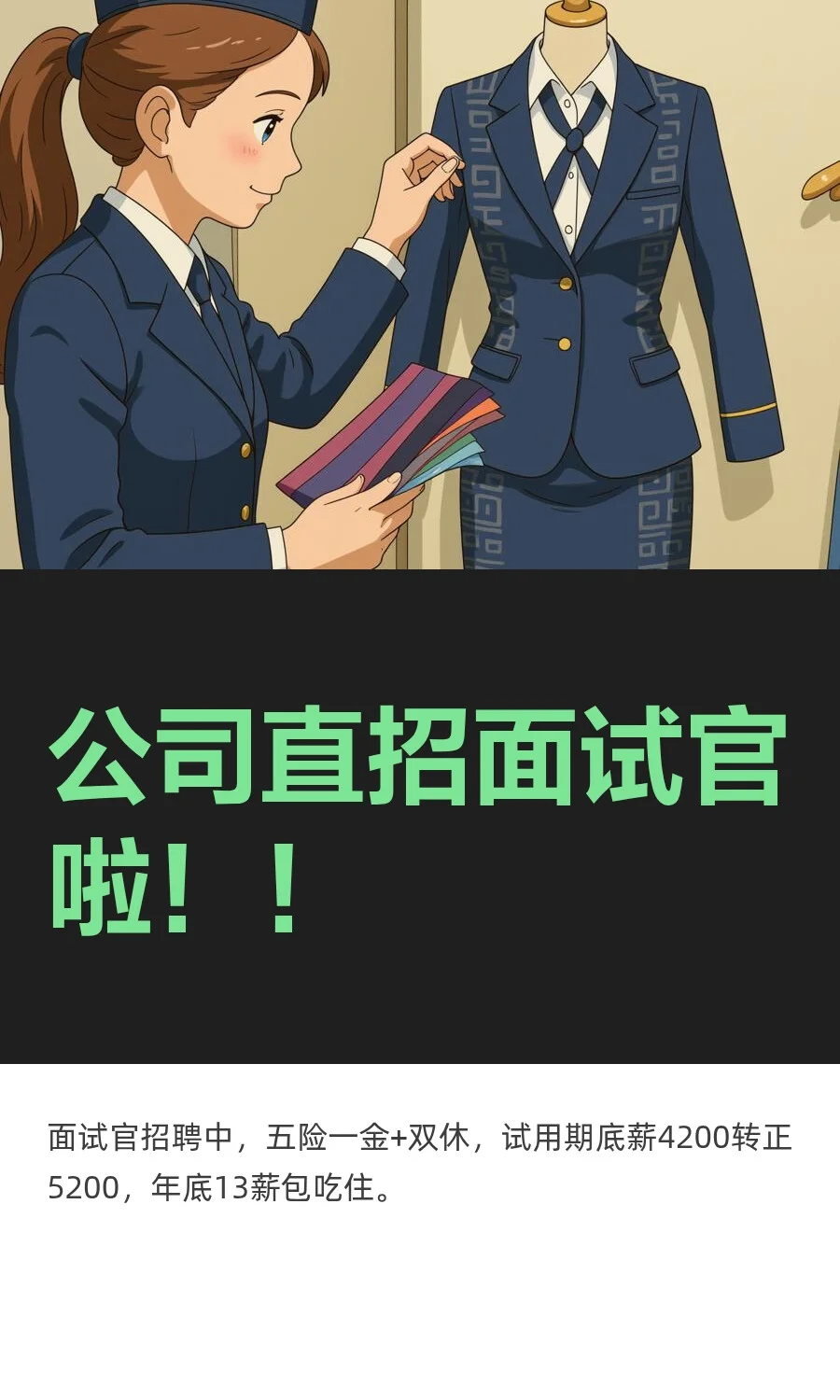 公司直招面试官啦！！