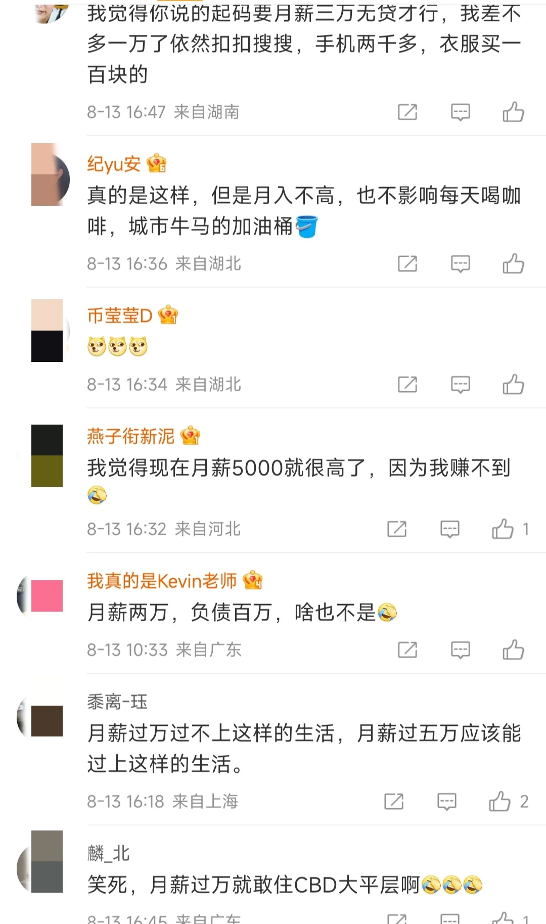 原来对月薪过万有误解！真实是这样的