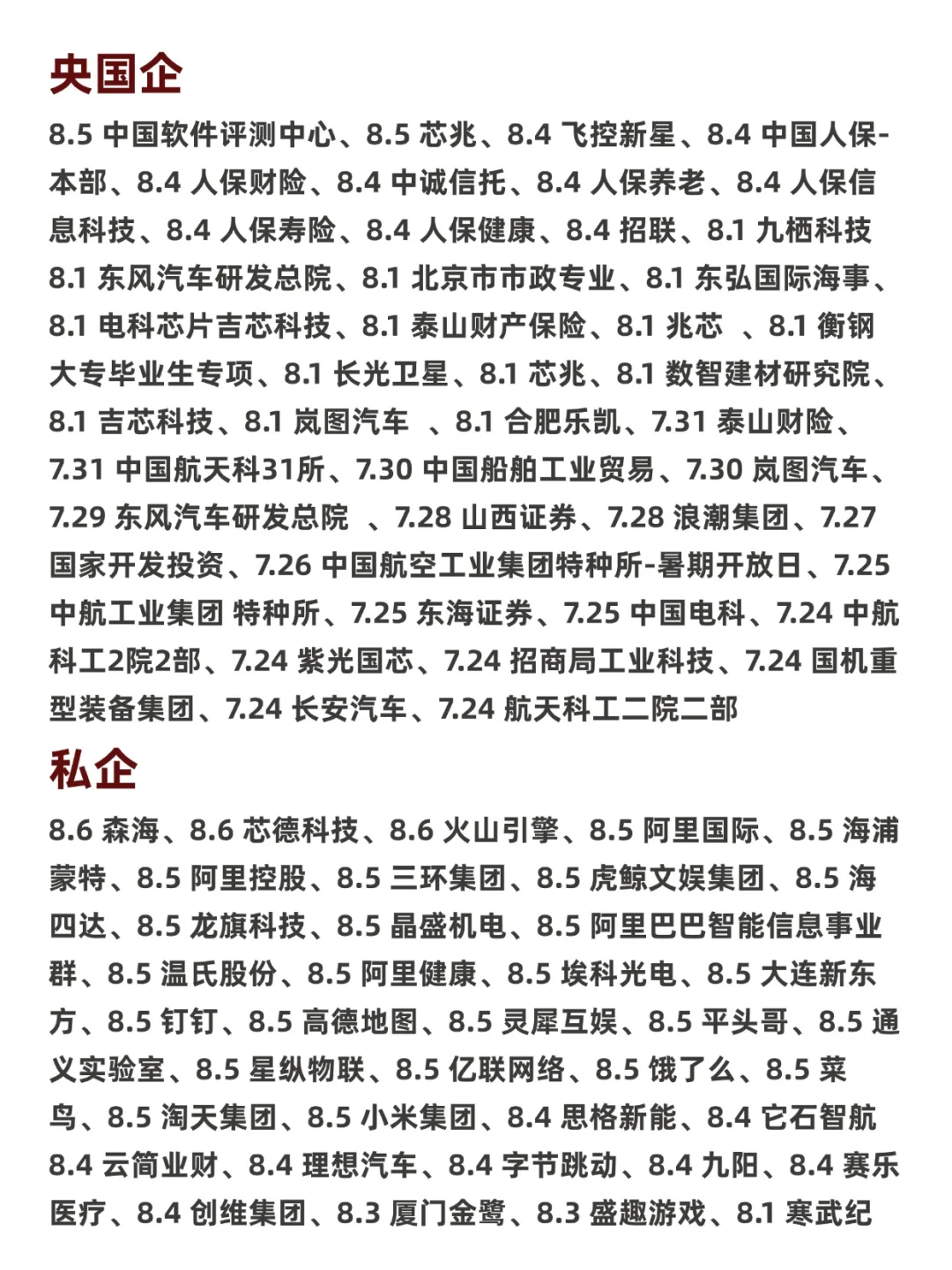 8.6终于把免笔试的投完了?