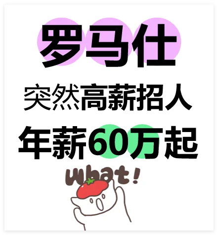 罗马仕充电宝，突然高薪招人，年薪60万起