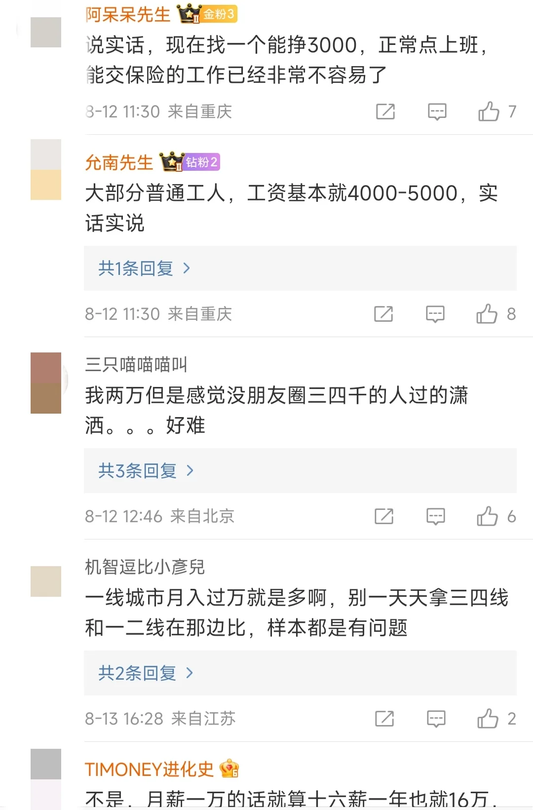 原来对月薪过万有误解！真实是这样的