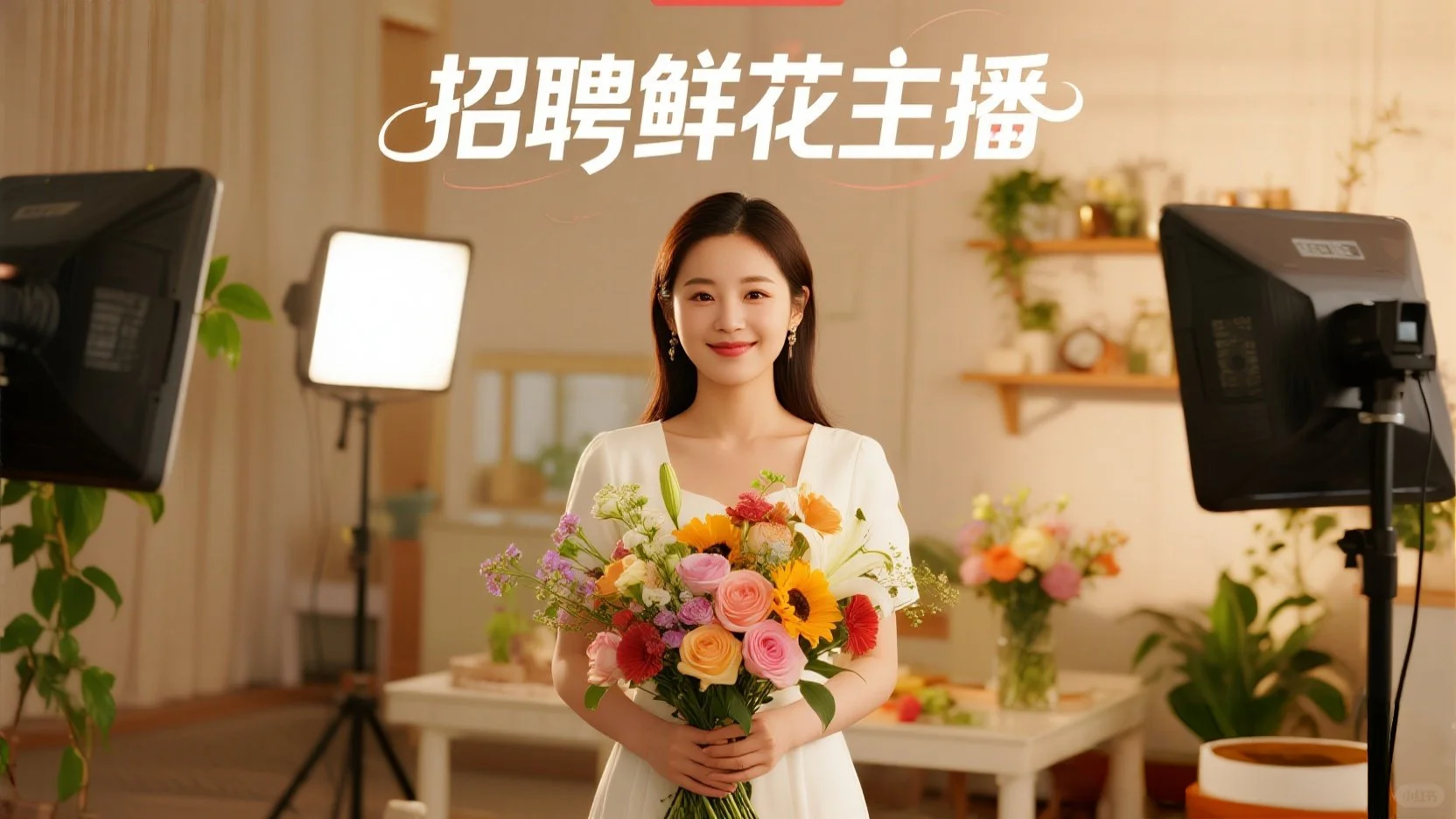 ?高薪招聘 | 鲜花主播 | 把浪漫变成事业，