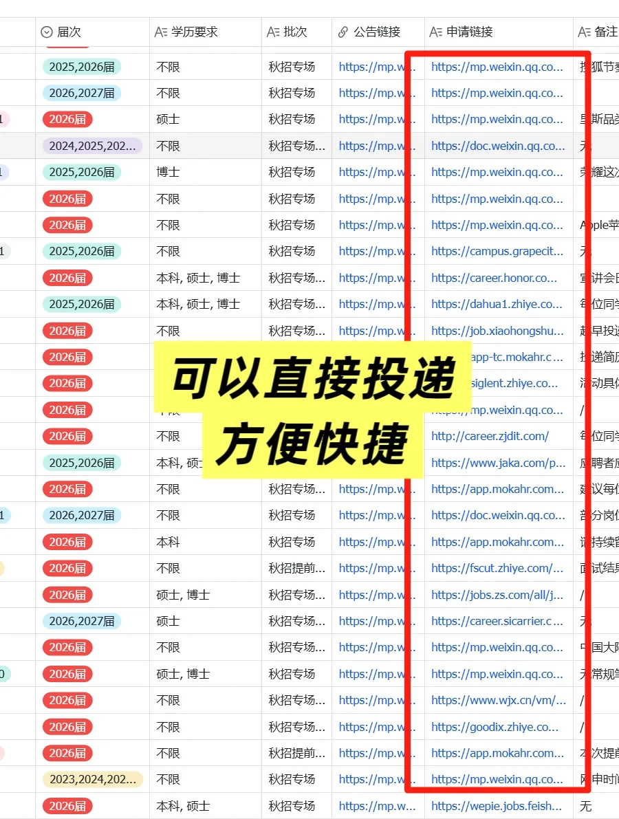 8.9昨天新开的秋招，你投了没？