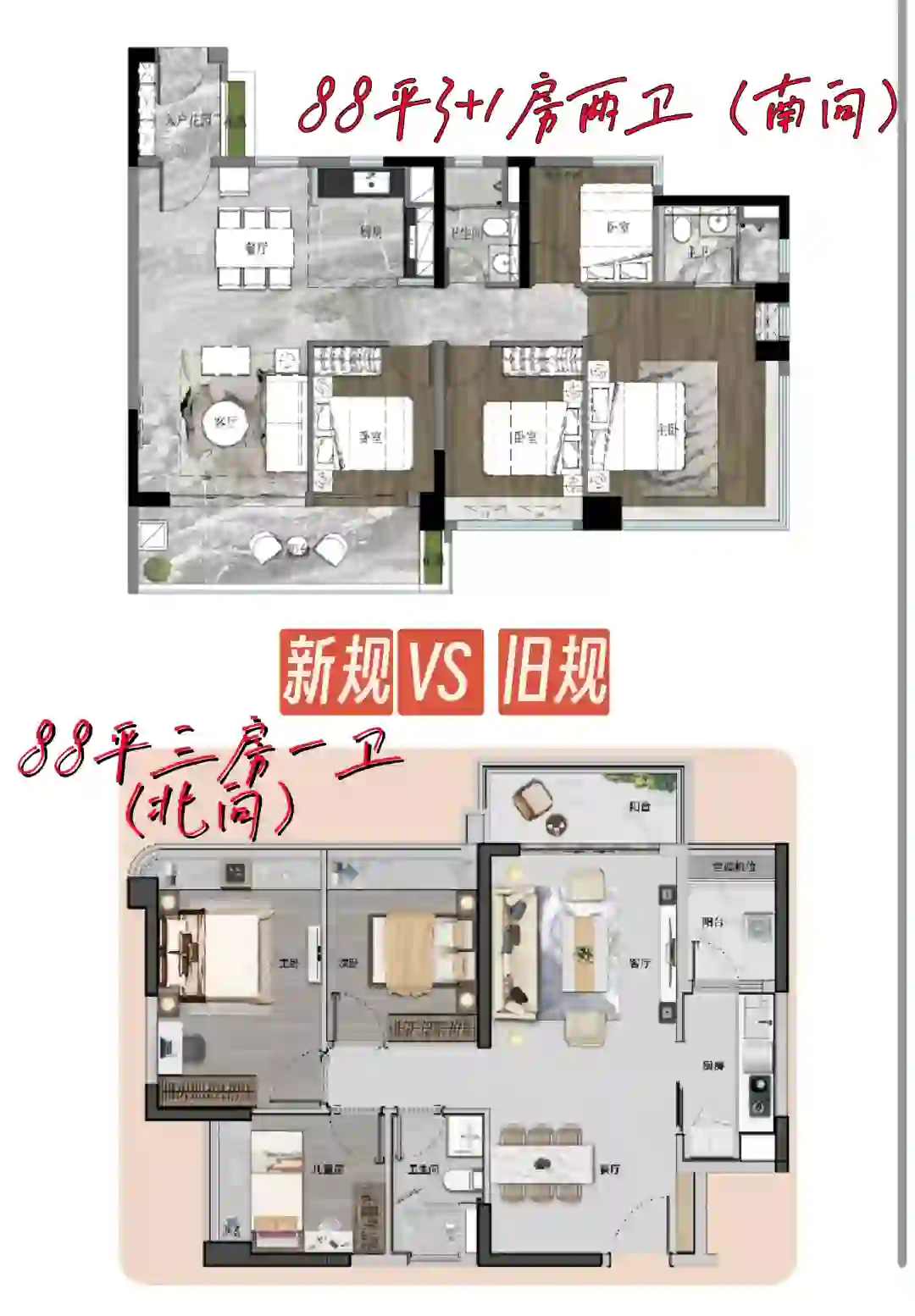 新规旧规户型产品有什么区别，如何选择？