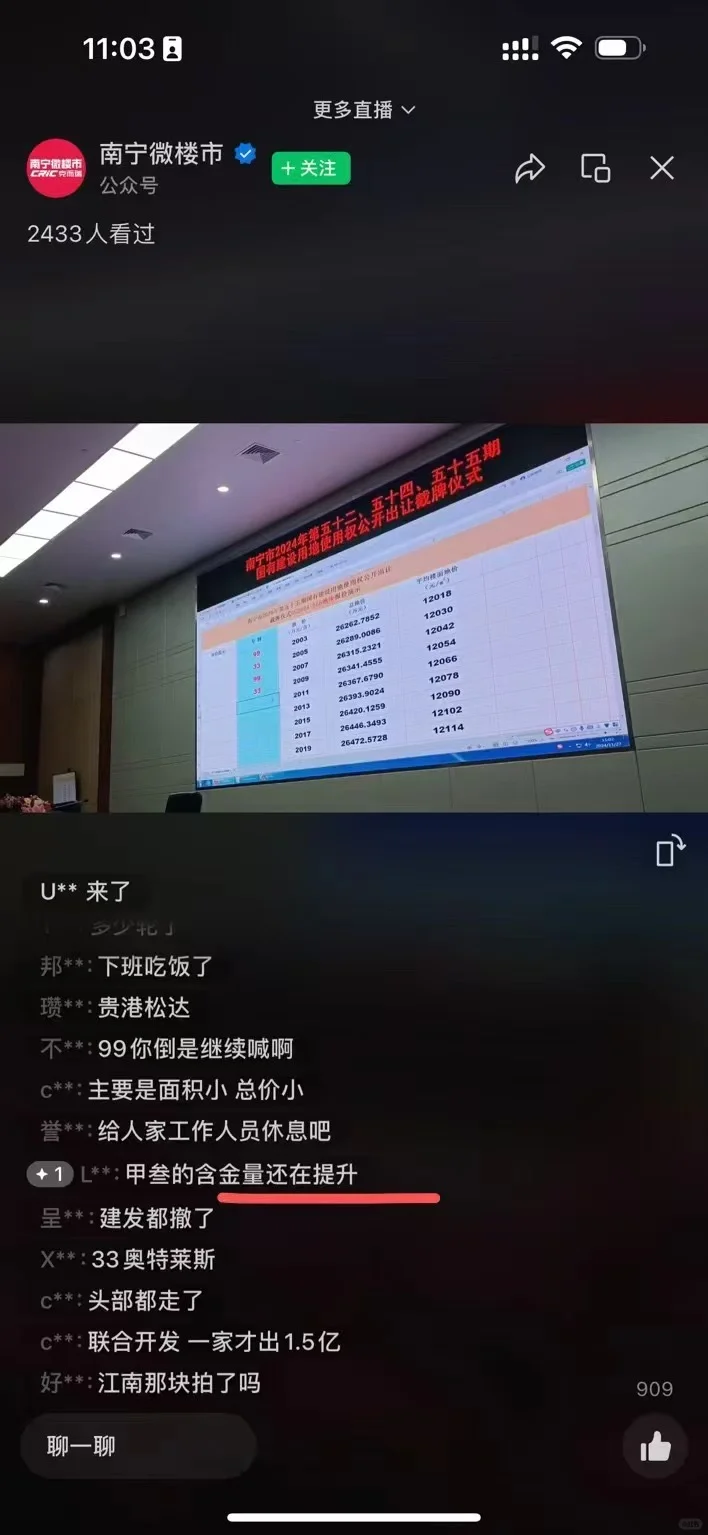 今天青秀区的土拍怎么看？