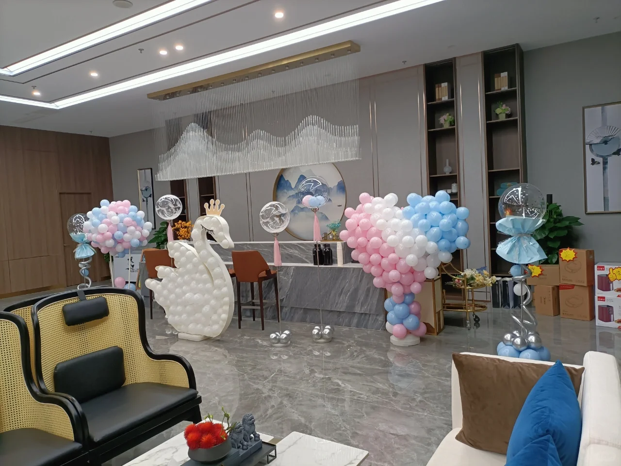 邯郸气球布置 房地产气球