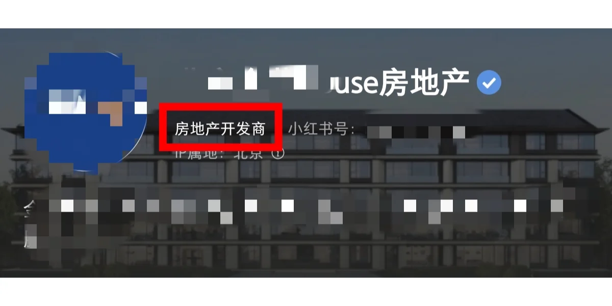 房产蓝v四种外显