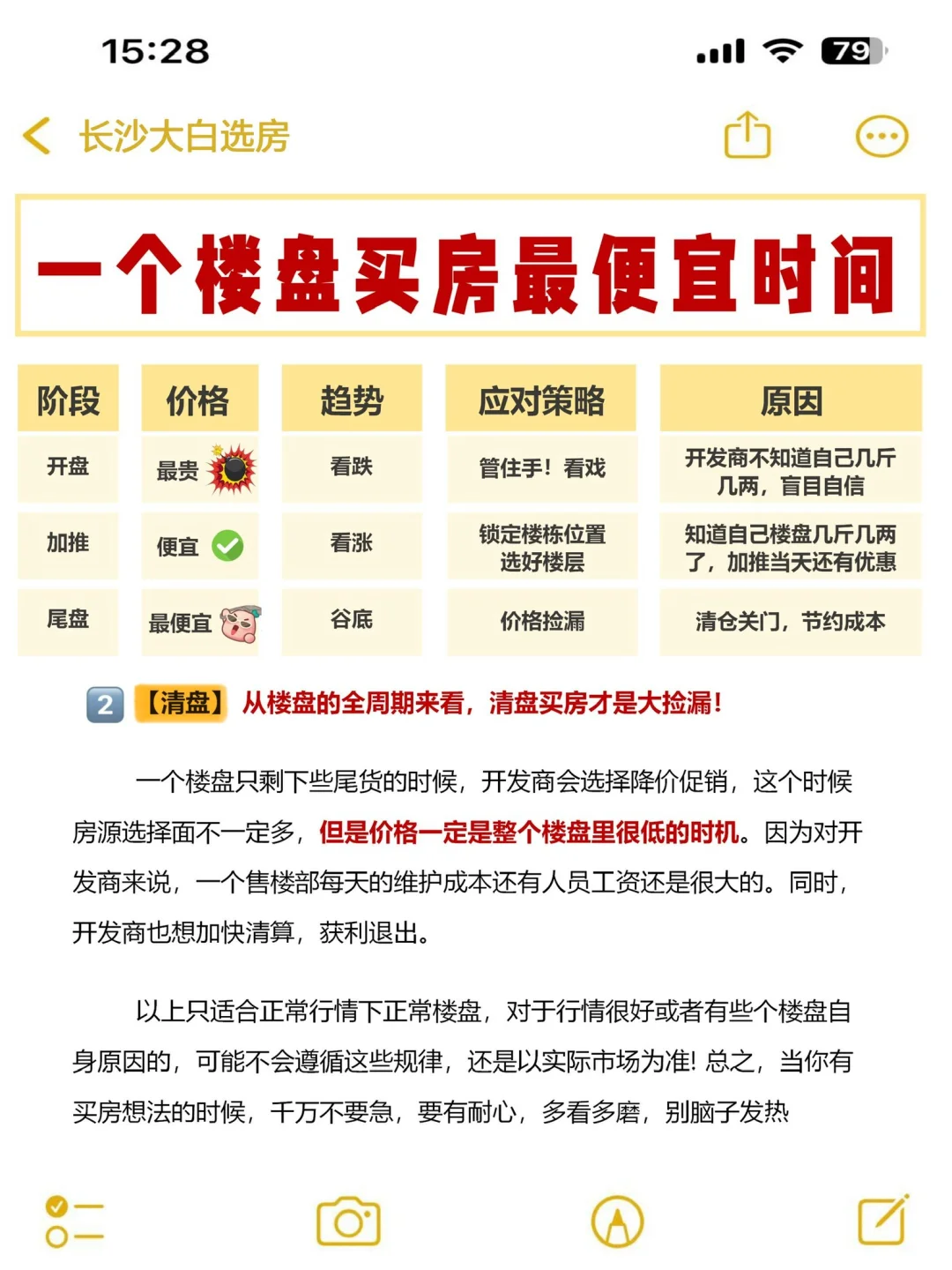 我真的谢！ 幸好买房前看到了这篇！