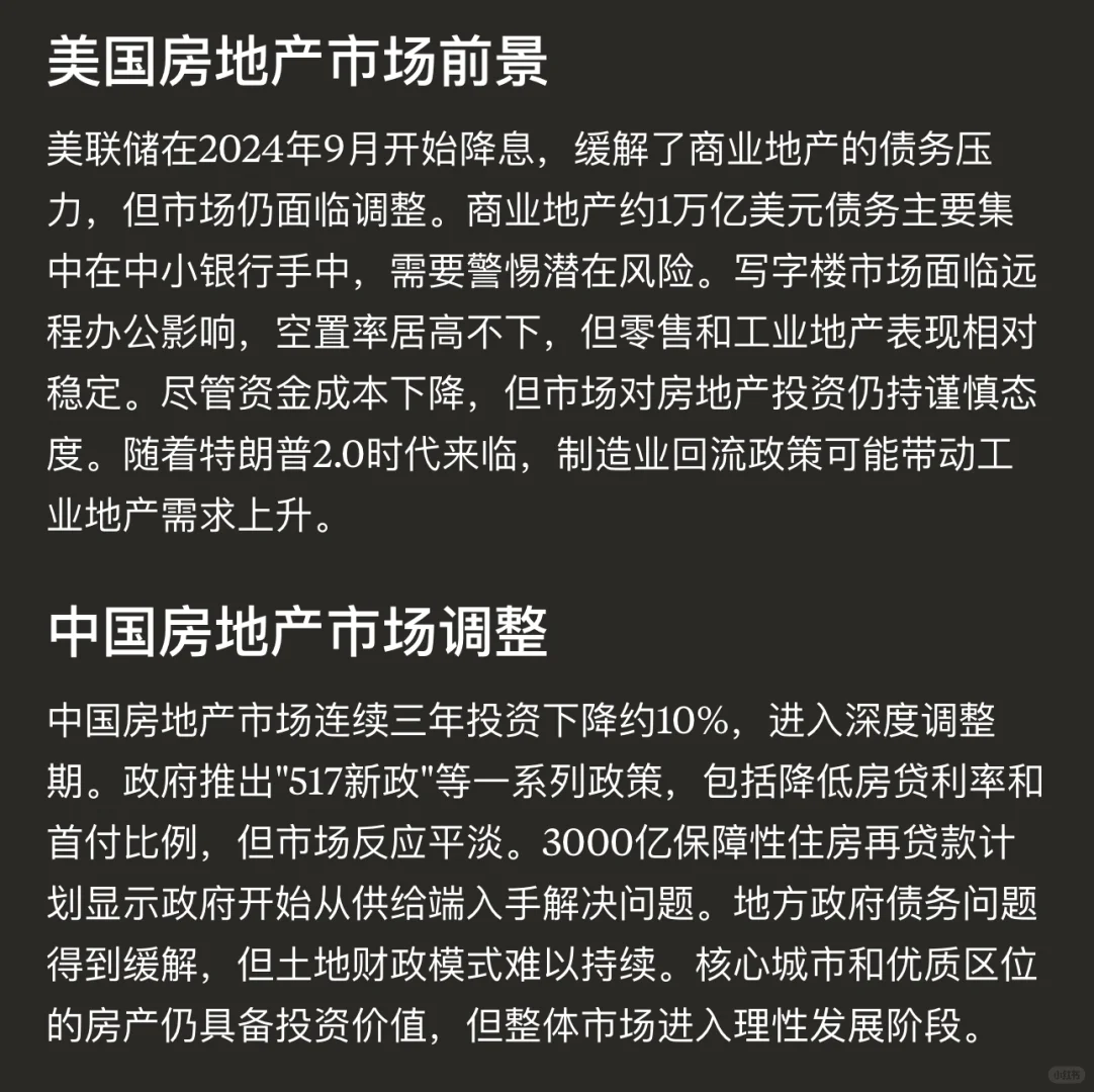 2025全球经济形势下的房地产