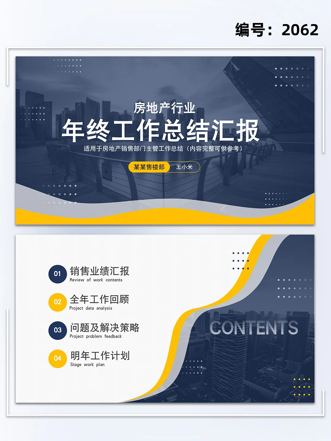 房地产行业销售年终总结汇报ppt