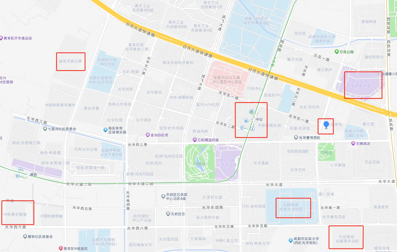 今日土拍，华润会不会站岗槐树店？