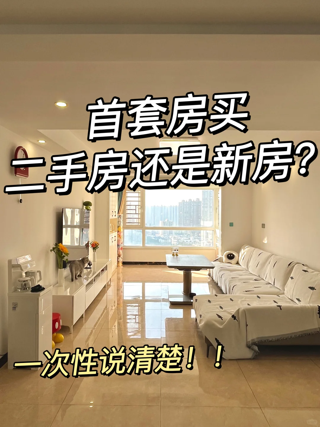 首套房🏠是买二手房还是新房？