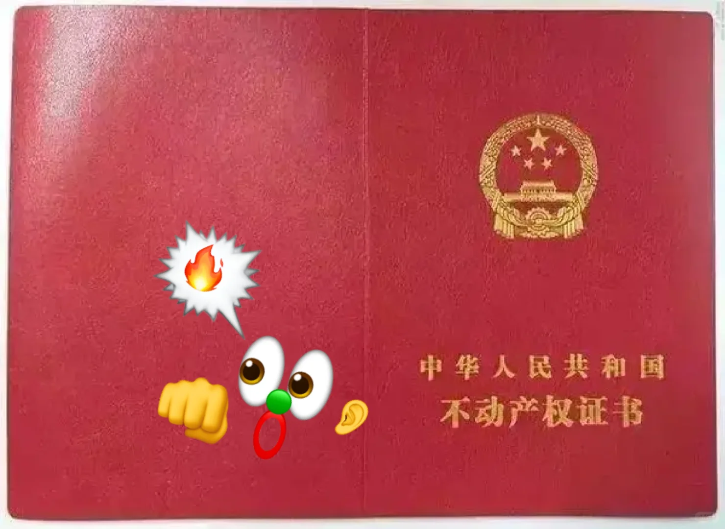 买了个房产证太逼真姐妹信我有房了😂