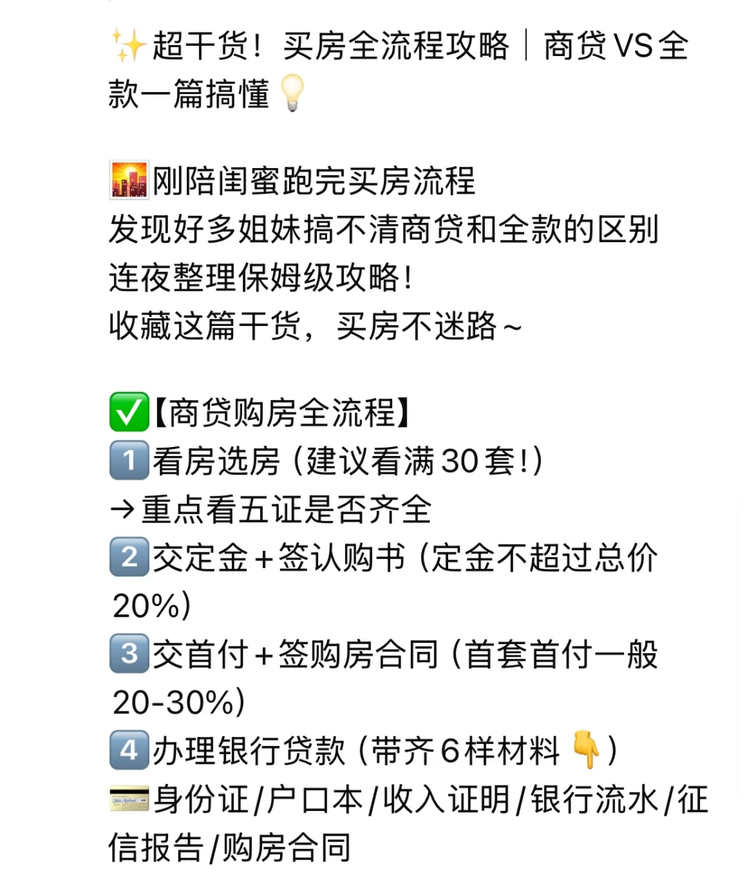 购房攻略