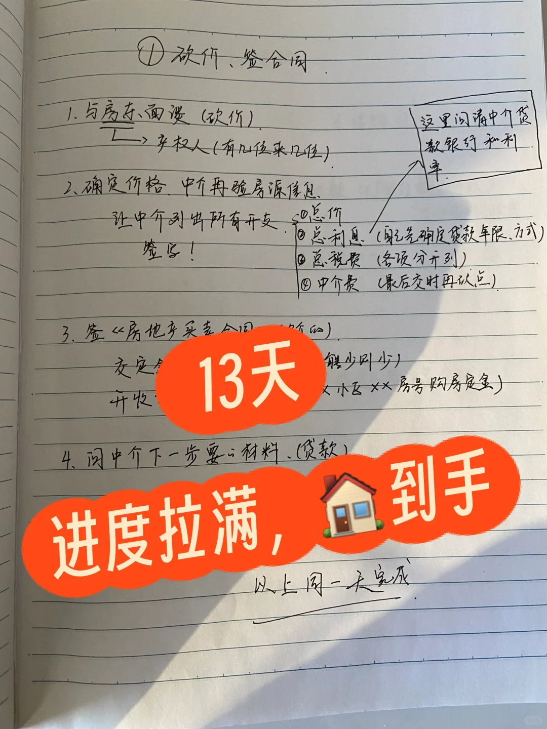 房产证13天到手！暴哭！买房&签约攻略
