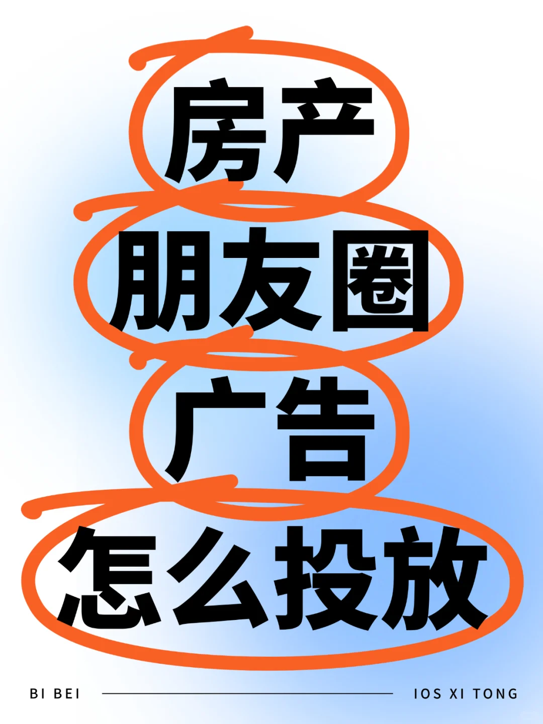 房产朋友圈广告怎么投放~~~