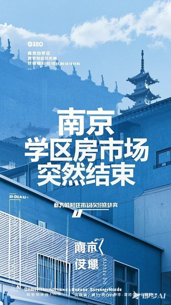 南京学区房市场突然结束！很突然！