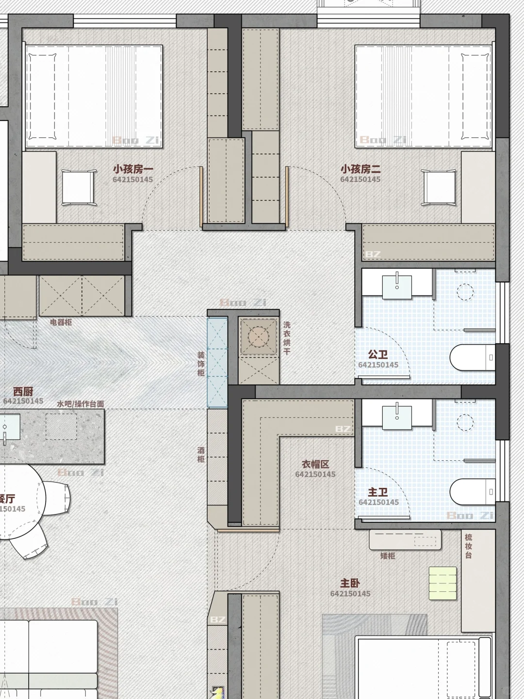 137m²丨江景房●追求极简的调性