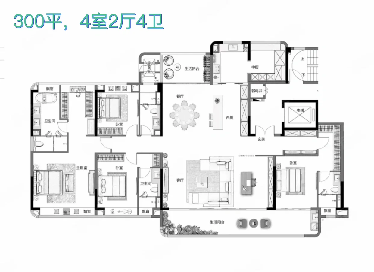 大平层/梦中情房
