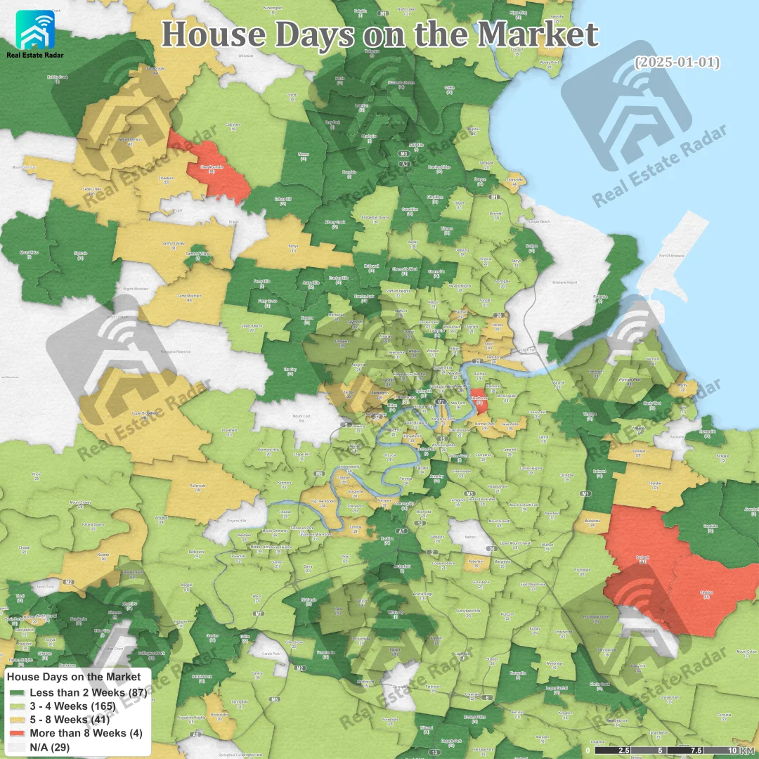 🏡 布里斯班买房必看！全网最清晰房市图