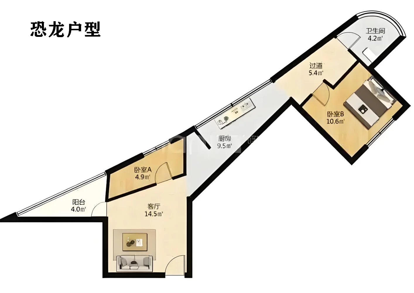 盘点全网八大奇葩户型！
