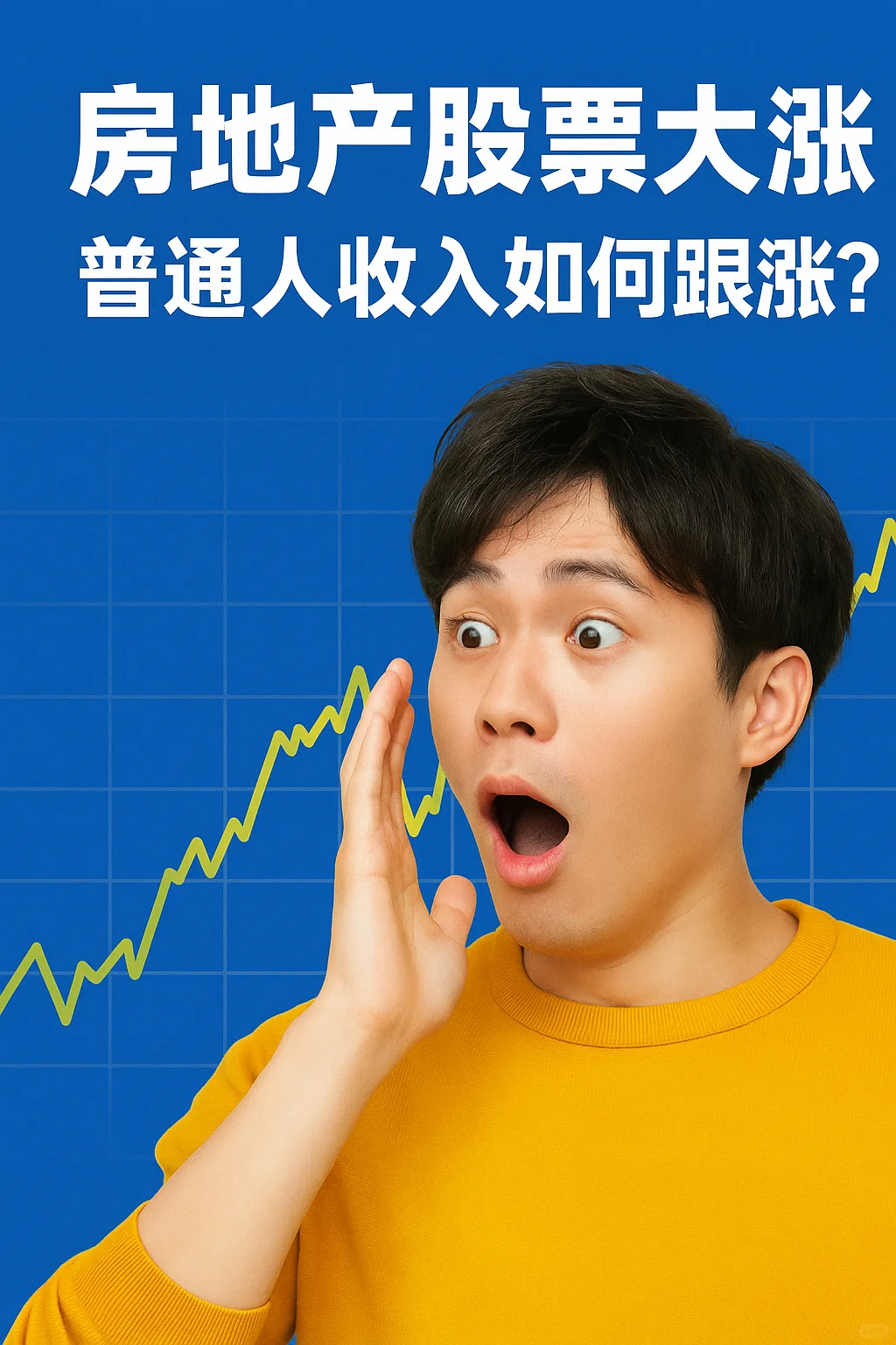 房地产股票大涨，普通人收入如何跟涨？