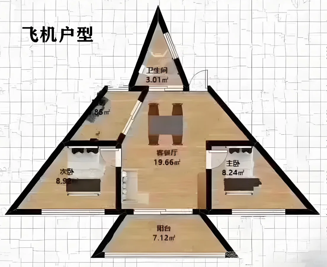 盘点全网八大奇葩户型！