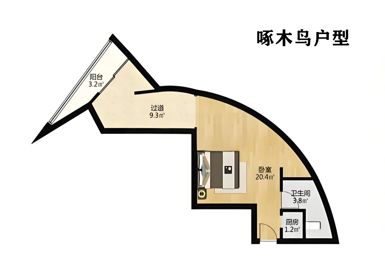 盘点全网八大奇葩户型！
