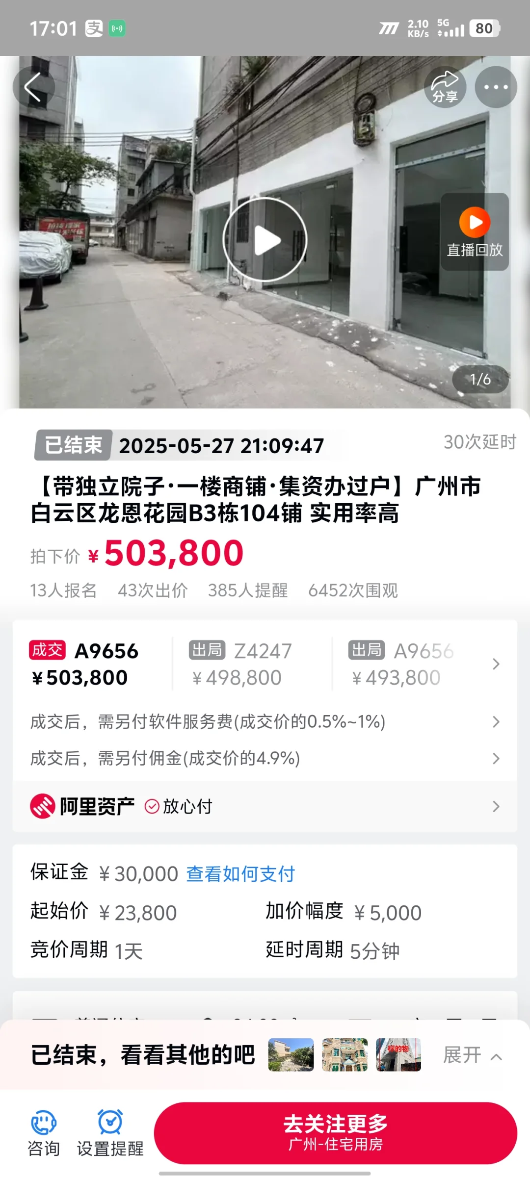 卖商铺最快的方式、50万卖掉啦！