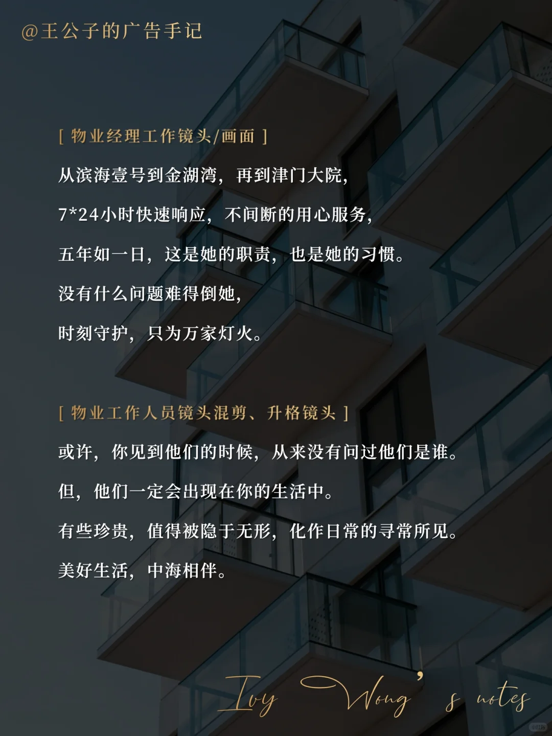 原创文案 | 房地产物业宣传片这样写