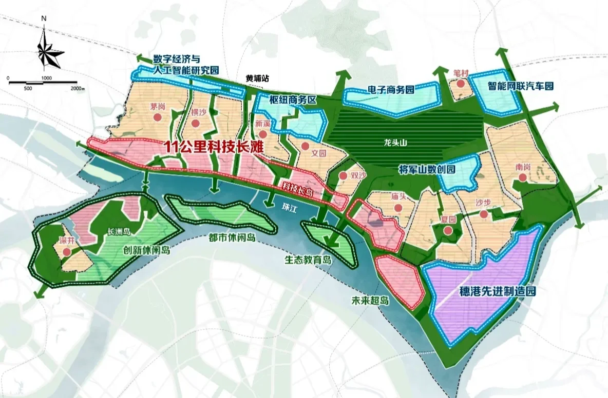 未来的黄埔，也不会也全是高楼大夏呀