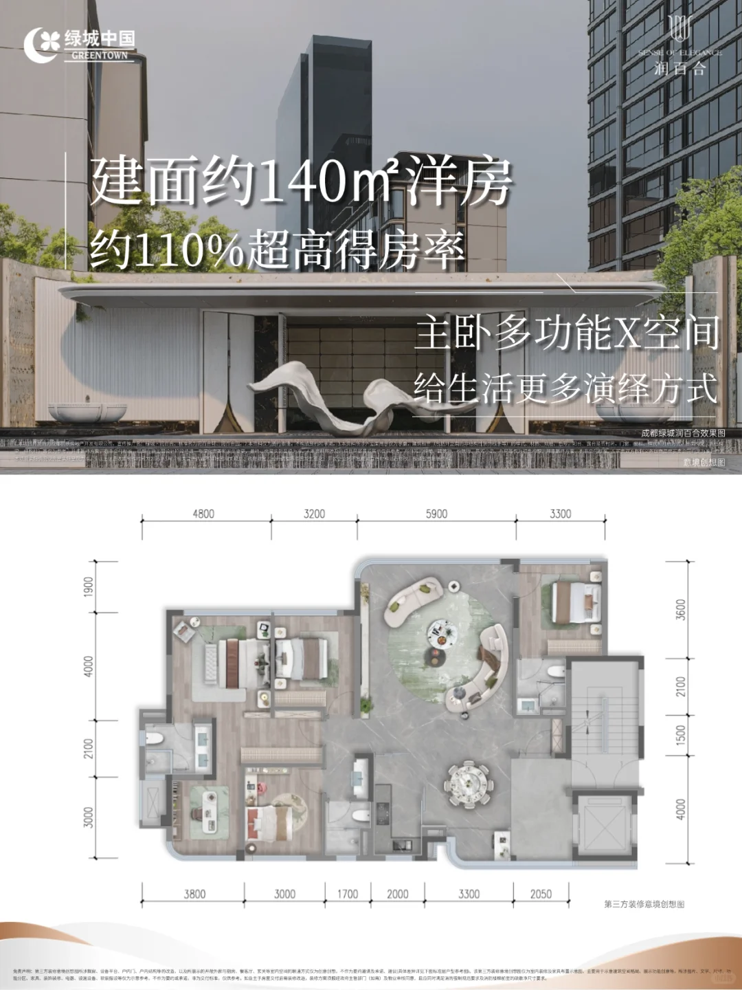 在成都，2.0容积率公园洋房凭实力封神！
