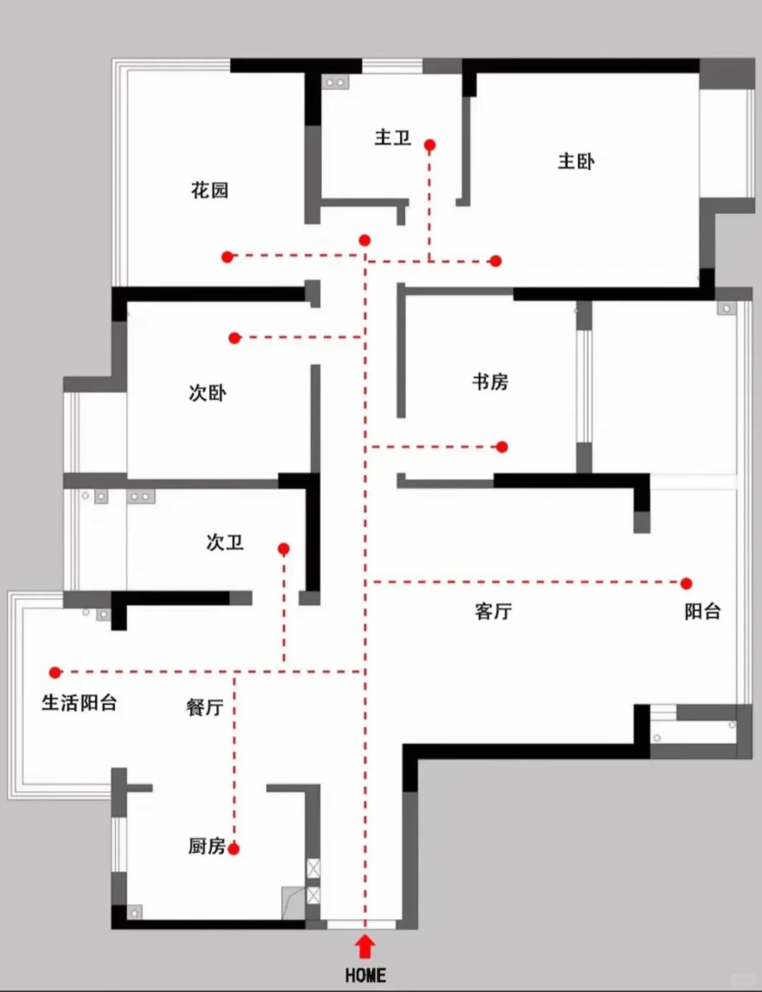 如何让129㎡户型显大？