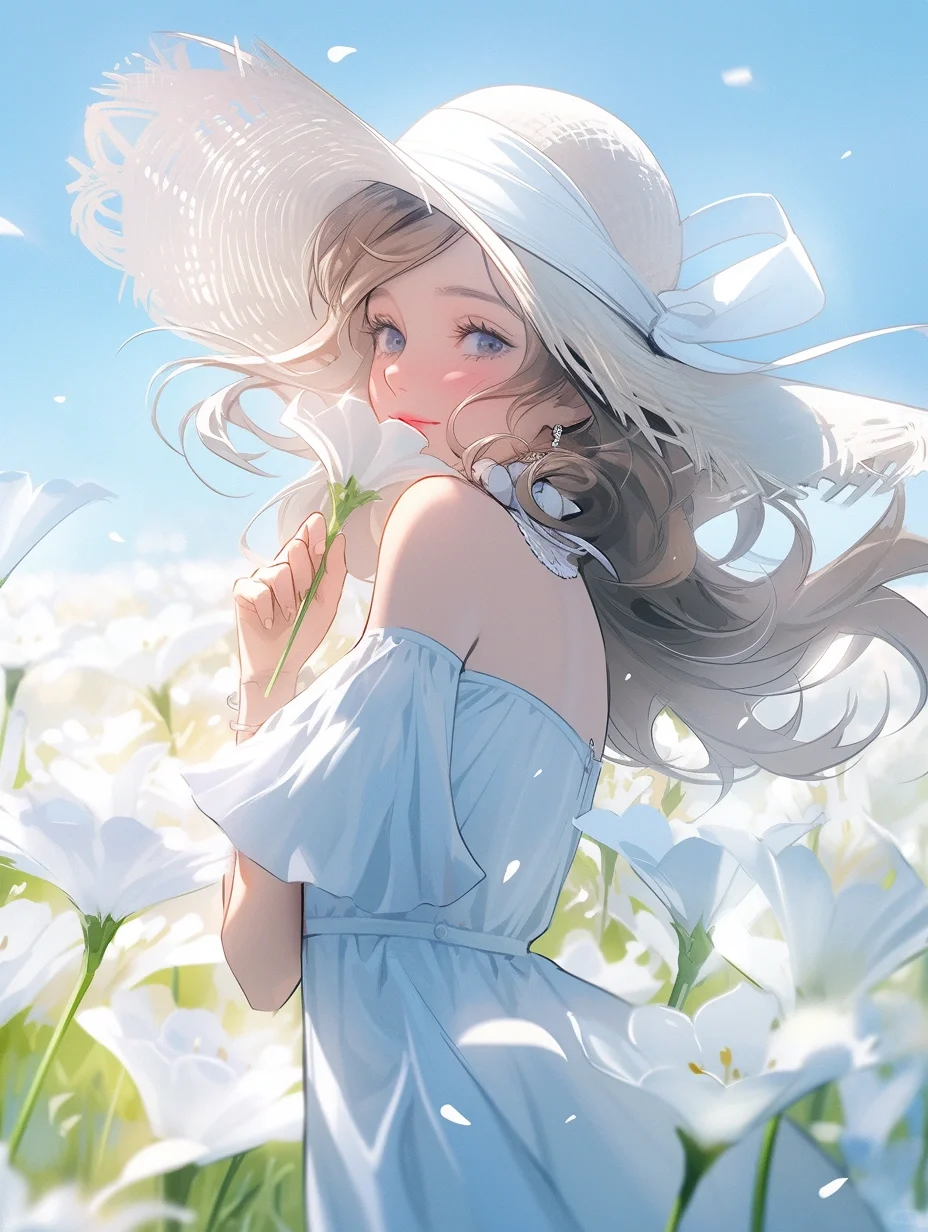 Mid journey丨对你的思念无需言表~💙