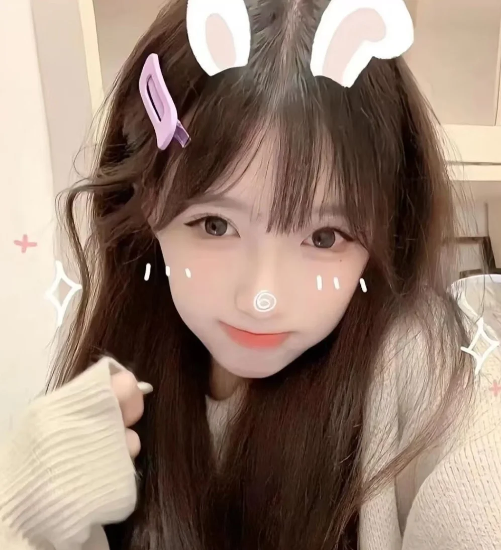 超甜真人女头