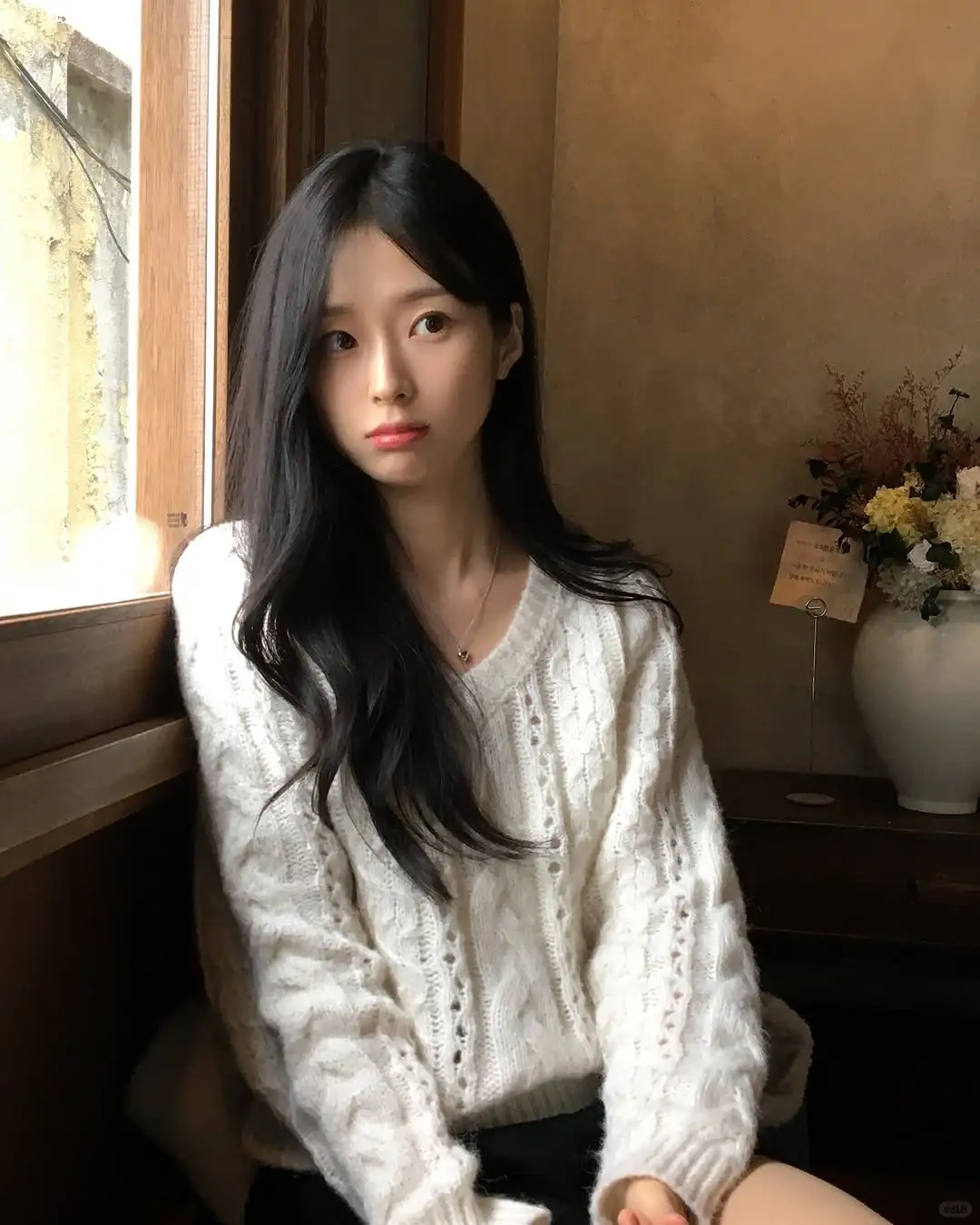 Ins🇰🇷博主 好爱这种温温柔柔的女孩子呐！