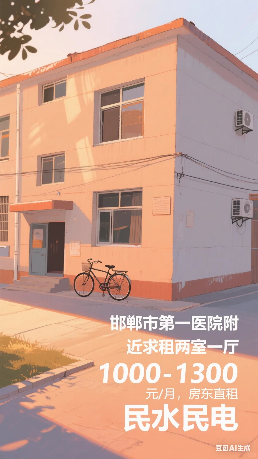 邯郸市第一医院附近租房！