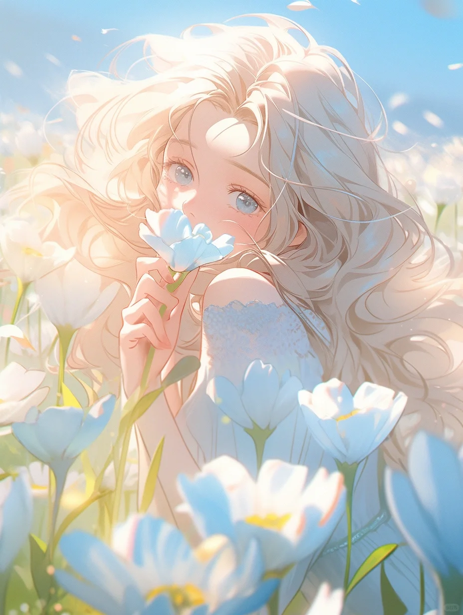 Mid journey丨对你的思念无需言表~💙