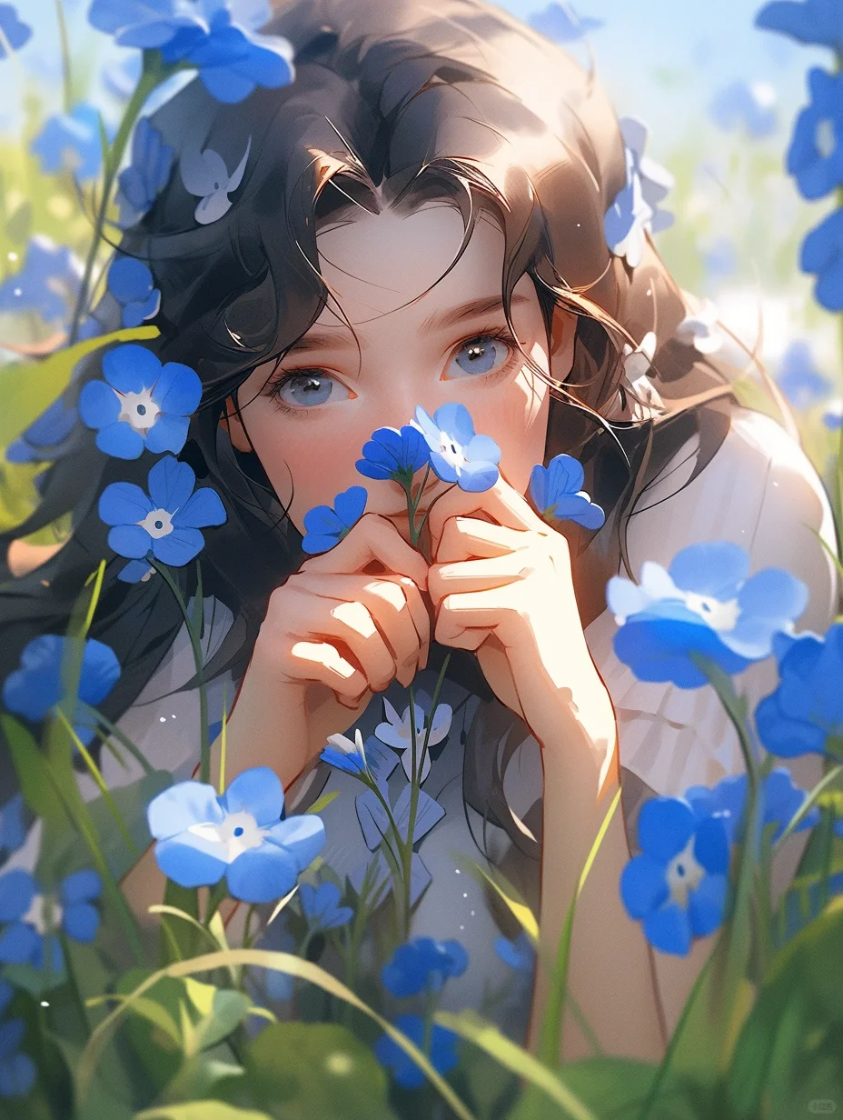 Mid journey丨对你的思念无需言表~💙