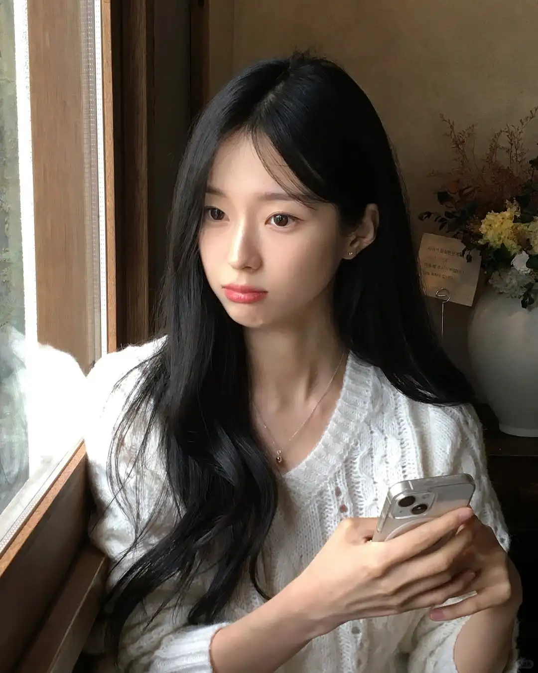 Ins🇰🇷博主 好爱这种温温柔柔的女孩子呐！